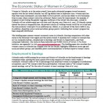Status of Women in Colorado